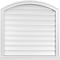 Ekena Millwork Arch Top Surface Mount PVC Gable Vent w/ 2"W x 2"P Brickmould Sill Frame, 30"W x 42"H GVPAR30X4203SN - alternate 1